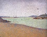 Paul Signac, beacons at saint briac opus